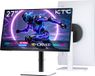 KTC M27P6S gamingmonitor, 27 inch, 3840x2160 UHD, 160 Hz, dubbele modus, 1920x1080 FHD, 320 Hz, 2304 zones voor lokale dimming, 4K esports-display voor pc en gameconsole.