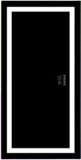 Bolt Edge Gradiose Badkamerspiegel - 140x70cm - Rechthoekig - Met LED Verlichting en Bluetooth