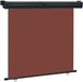 vidaXL Balkonscherm 165x250 cm bruin