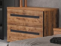 Paulette commode 2 tiroirs bois tropix
