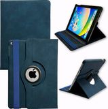 Casemania Hoes Geschikt voor Apple iPad Air 1 & Air 2 - 9.7 inch Navy Blue