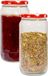 Hega Hogar Weckpot Classico - 2x - 950 ml - Kunststof - Rood