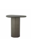 Bloomingville Marcey table basse ronde ciment fibre 50x35x52cm gris