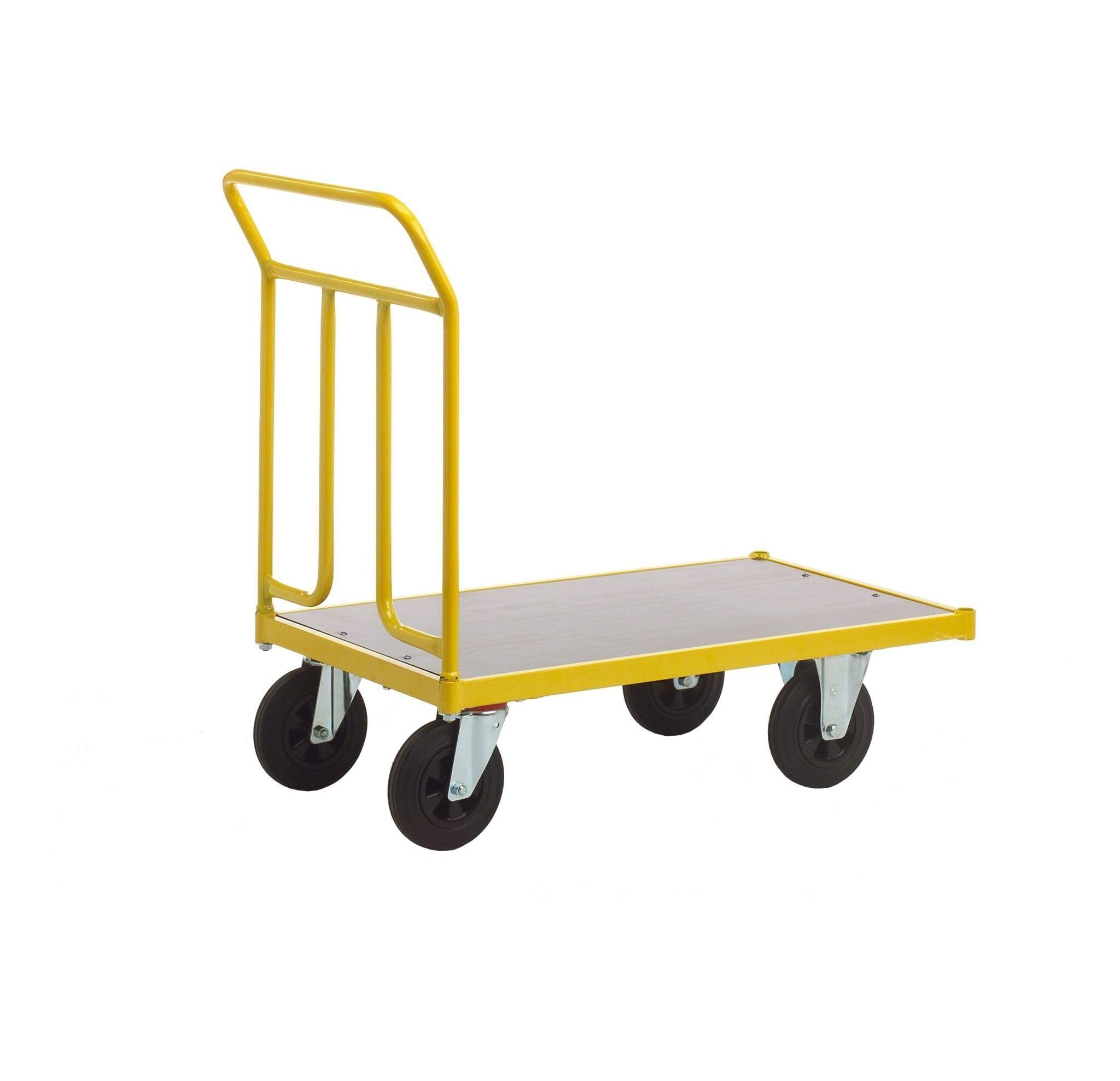 Platformwagen heavy duty met 4 wielen