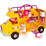 The Bellies from Bellyville Mini Bellies Grappige bus, Bonnie pop en gele bus voor ondeugende baby's met accessoires, attracties en spelletjes, speelgoed voor 3 jaar, beroemd (700017318)