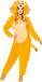 Amscan Onesie Leeuw Met Capuchon Volwassenen Lionel - Onesize M/L