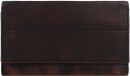 GREENBURRY Destressed Long Wallet RFID Teak Brown donkerbruin