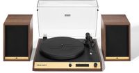 Crosley C72 - Walnoot - Platenspeler met speakers
