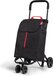 gimi Winkelwagen Gimi Twin Urban Zwart 50 L (39 x 52 x 95 cm)