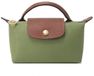 Sac à main décontracté pour femme, pochette à courte poignée, vert avocat, 11x17x5,5CM