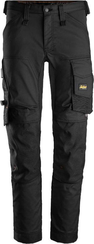Snickers AllroundWork Stretch Werkbroek 6341 - Zwart - Maat 52