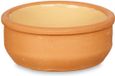 La Dehesa Tapas/creme brulee serveer schaaltjes - 6x - mini - terracotta/geel - 8 x 4 cm