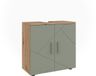 Vicco Irma Wastafelonderkast – 60 x 59 cm Saliegroen