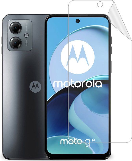 iMoshion Screenprotector Motorola Moto G14 - 3 stuks - Plastic