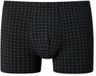 SCHIESSER Cotton Casuals boxer (1-pack) - heren shorts zwart geruit