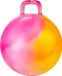 Toi-Toys Skippybal marble - oranje/roze - D45 cm