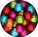 Inge-glas Inge Christmas Goods kerstballen - 13x - gekleurd - kunststof - 6 cm