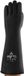 Ansell AlphaTec 87-104 chemisch bestendige handschoen, 12 paar, Zwart, Latex, One size