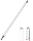 Yesido Stylet passif 2-en-1 ST02 Verre plastique ultra blanc