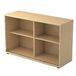 Hammerbacher Matrix Schuifdeurenkast Gemelamineerde spaanplaat 1 Plank 1.200 x 400 x 748 mm Ahorn Bruin