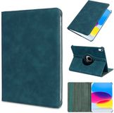 Casemania Hoes Geschikt voor Apple iPad 2025 (A16) & 2022 10e Gen - Emerald Green - Draaibare Tablet Book Cover