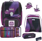 SCOUT Genius Exklusiv Movie Star - Schoolrugzak Set 5tlg. (Pink Pixel)
