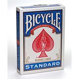 Bicycle Speelkaarten met standaardindex, 2 decks, rood en blauw, luchtkussenafwerking, professioneel, uitstekende bediening en duurzaamheid