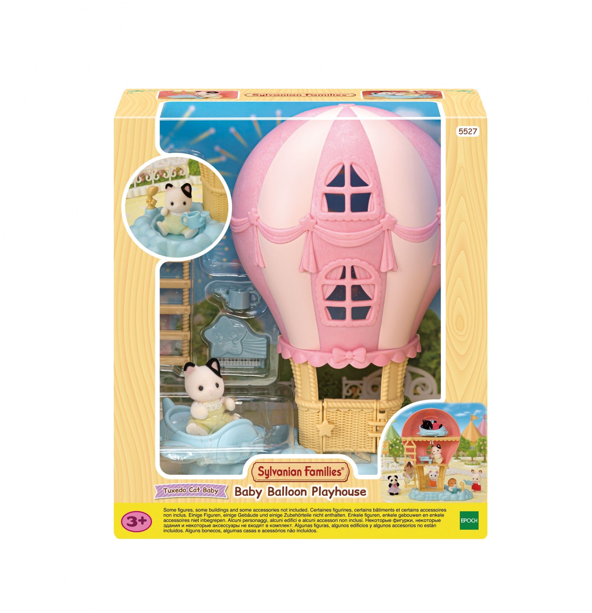 Sylvanian Families Baby Ballon Speelhuisje - Speelset voor Kinderen vanaf 3 Jaar