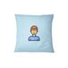 Bona Basics Decoratieve kussenhoes Lichtblauw 45x45 cm