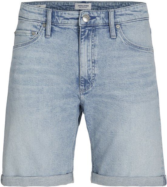 JACK&JONES JJIRICK JJIEVAN Shorts AM 407 Jongens Bermuda shorts Katoen Elastaan Regular Fit Blauw Denim M