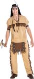 Tectake dressforfun Herenkostuum Indiaan Black Hawk L