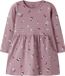 NAME IT NMFVILISA LS DRESS Meisjes Jurk Katoen Jersey Gebloemd Lilas Maat 98