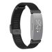 By Qubix Qubix - Milanese bandje met gesp - Maat: Small - Zwart