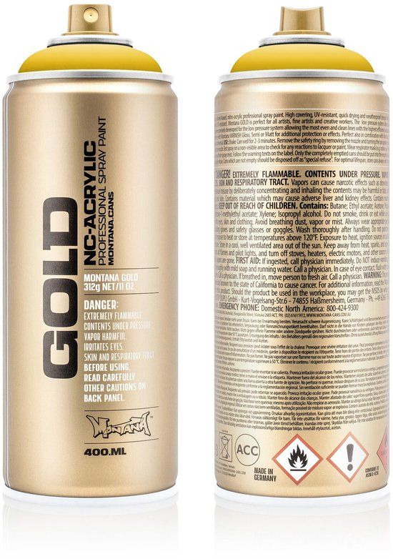 Montana GOLD G1030 Banana spuitbus 400ml