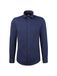Seidensticker Slim Fit Overhemd donkerblauw, Effen