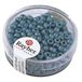 Rayher 14316404 metallic rocailles, mat, 4 mm diameter, doos 17 g, turquoise
