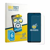 BROTECT - Screenprotector voor ZTE Blade A56 - Folie Beschermfolie transparant 6 Stuks