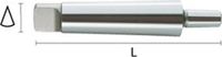 HEPYC 61100000216 boorhouder/accessoires voor kolomboormachine, øcm2-b16 mm L 112 mm (schacht)