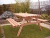 Countrywood Picknicktafel Economy Hardhout L160xB150xH75 cm