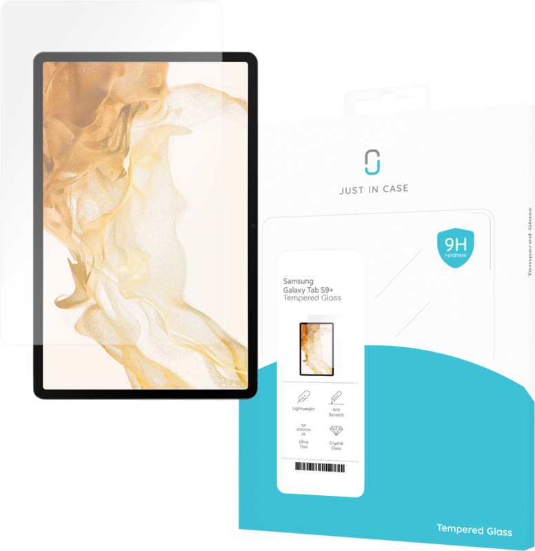 Just in Case Samsung Galaxy Tab S9 Plus / S9 FE Plus Screenprotector Glas