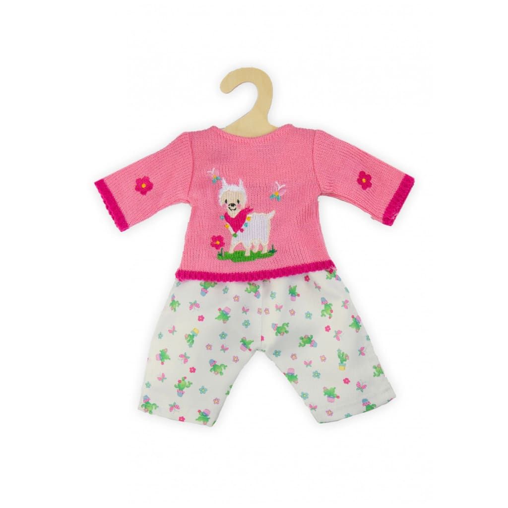 Heless Poppenkleding "alpaca Oscar" 28-35 Cm Roze - Meisje