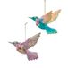 Kurt S. Adler Resin Pastel Hummingbird 2A 9 cm Ornament