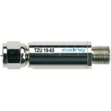 Axing TZU 19-65 hoogdoorlaatfilter, doorgang 85-862 MHz, blok voor retourkanaal 5-68 MHz