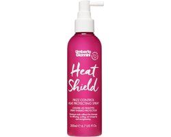 Umberto Giannini Curl Frizz Control Heat Shield - 200ml - All Hair Types - Medium Hold - Hair Spray