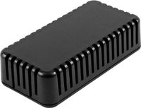 Hammond Electronics 1551V2BK Universele behuizing 80 x 40 x 20 ABS Zwart 1 stuk(s)