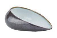 Cosy & Trendy Bord van porselein, mat, 21,5 x 15 x 8,5 cm