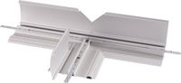 Dataflex Addit kabelbeschermer - T-verbinding 462 - Zilver