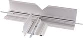 Dataflex Addit kabelbeschermer - T-verbinding 462 - Zilver