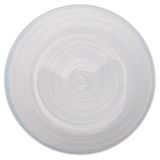Baita Acqua platte borden van porselein, Ø 27 cm, 6 stuks