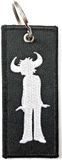 Rock Off Jamiroquai - Icon Logo Sleutelhanger - Zwart